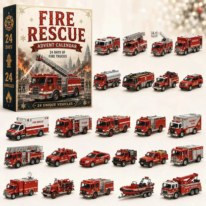 Kerst Adventskalender voor Kinderen | 24 Voertuigen