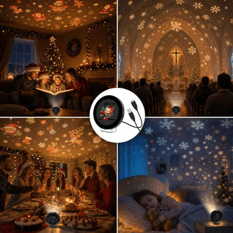 Hendrx® Kerstprojector – Kerstsfeer in seconden