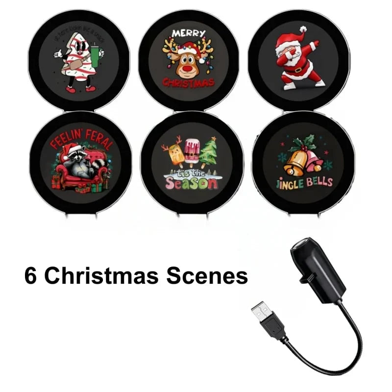 Hendrx® Kerstprojector – Kerstsfeer in seconden