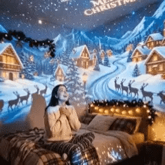 Hendrx® Kerstprojector – Kerstsfeer in seconden
